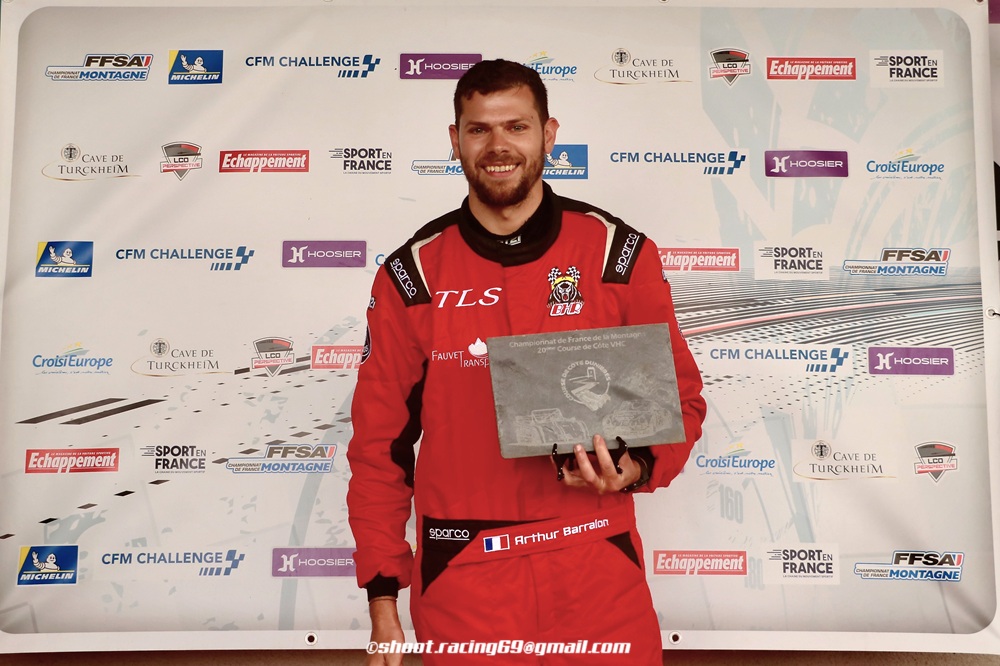 Sa première saison sur le championnat voit Arthur Barralon remporter le Championnat à l’Indice de Performance.