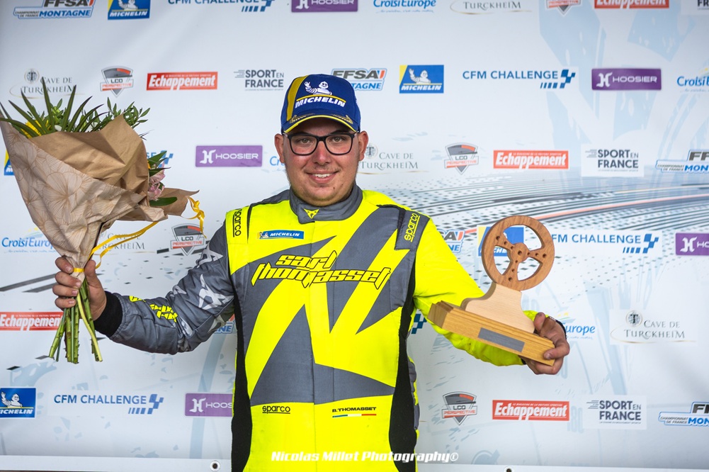 Comme en 2024, Baptiste Thomasset remporte le Trophée FFSA du Meilleur Jeune en Production auquel il ajoute cette année celui du groupe A et le Challenge Open A/5.